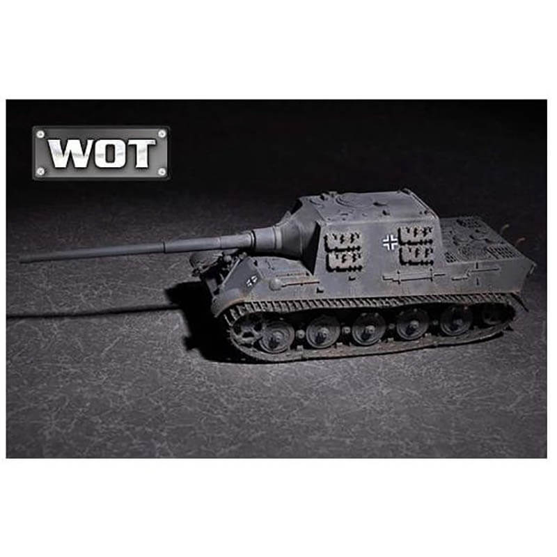 Trumpeter 1/72 German JagdTiger with 128mm Pak 44L-61 Kit