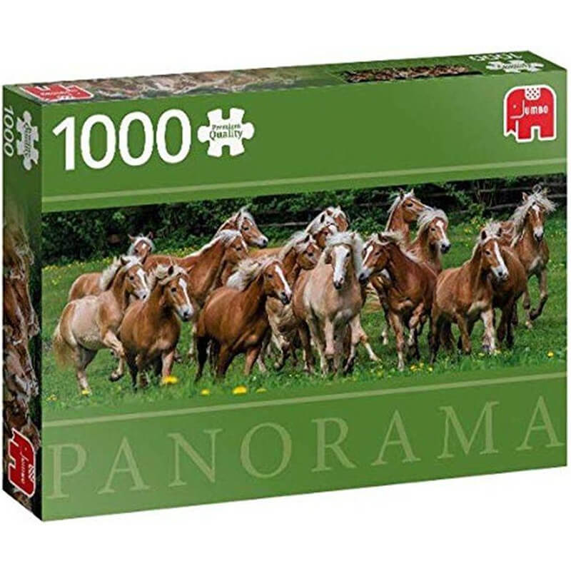 Halflinger Horses 1000pc Puzzle
