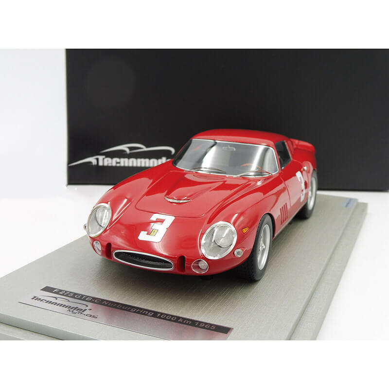 Tecnomodel 1/18 Ferrari 275 GTB-C Nurburgring 100km 1965