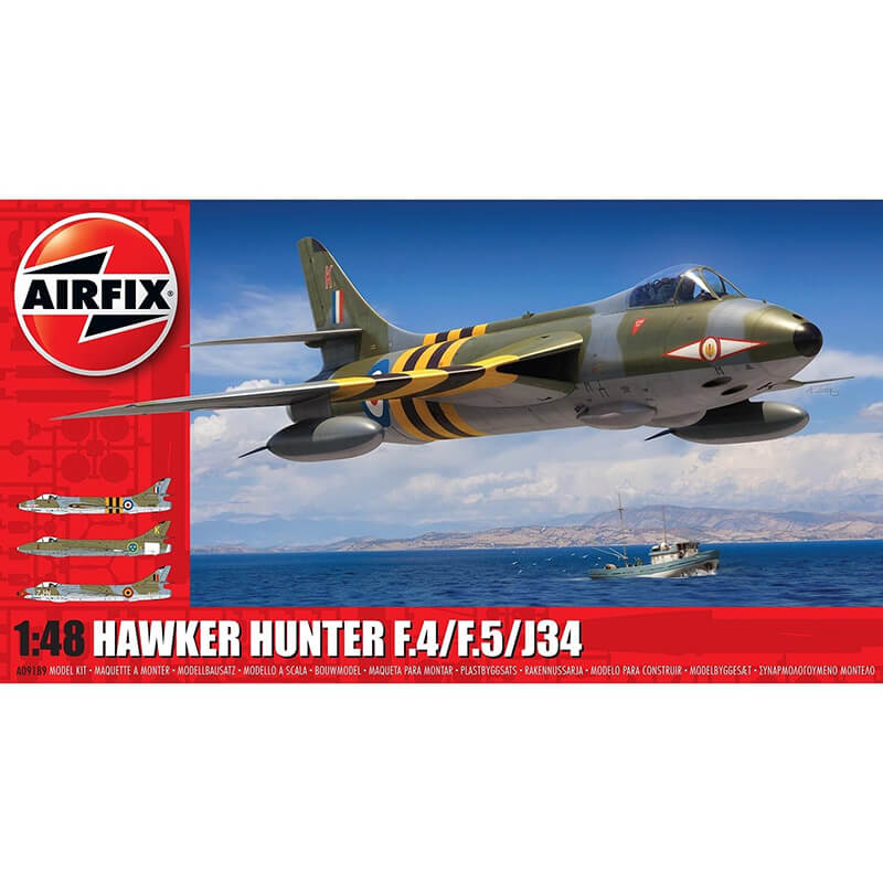 Airfix 1/48 Hawker Hunter F.4/F.5/J34 Kit
