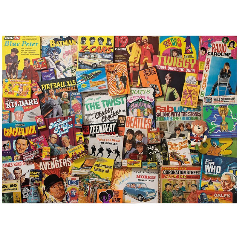 Spirit Of The 60s 1000pc Puzzle