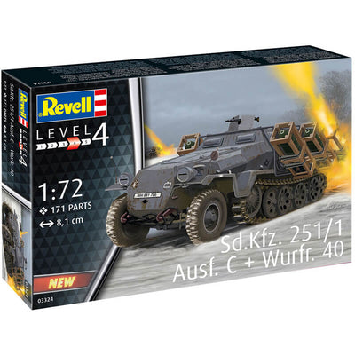 Revell 1/72 Sd.Kfz. 251/1 Ausf. C + Wurfr. 40 Kit
