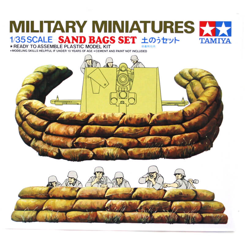 Tamiya 1/35 Sand Bag Set Kit
