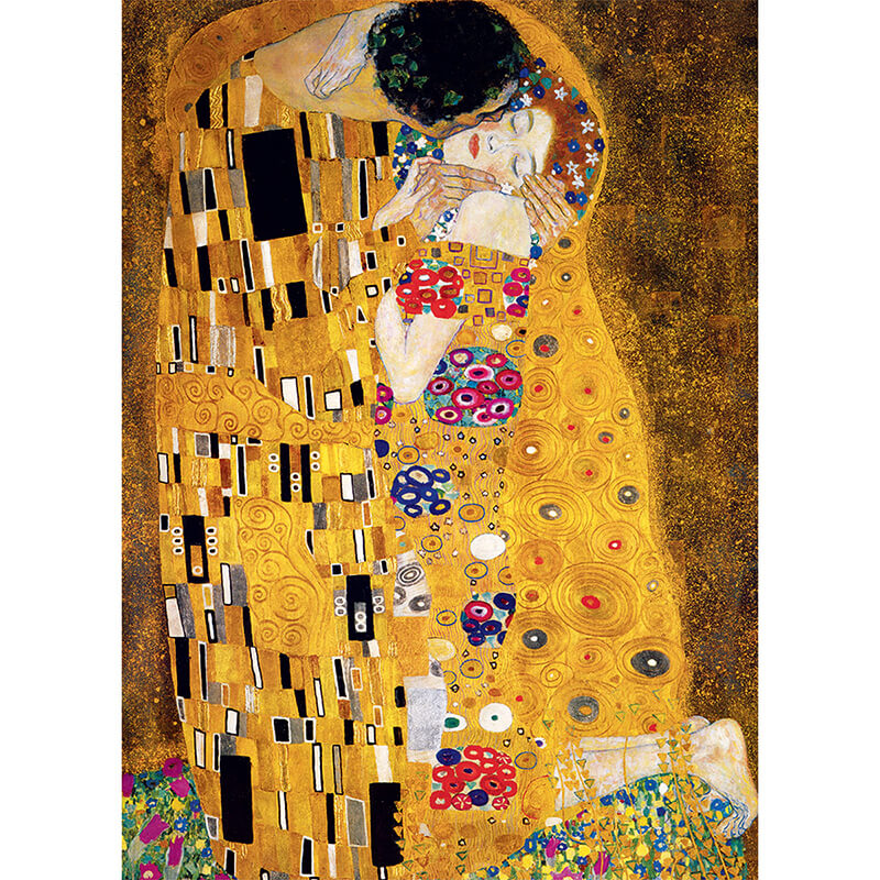 The Kiss by Gustav Klimt 1000pc Puzzle