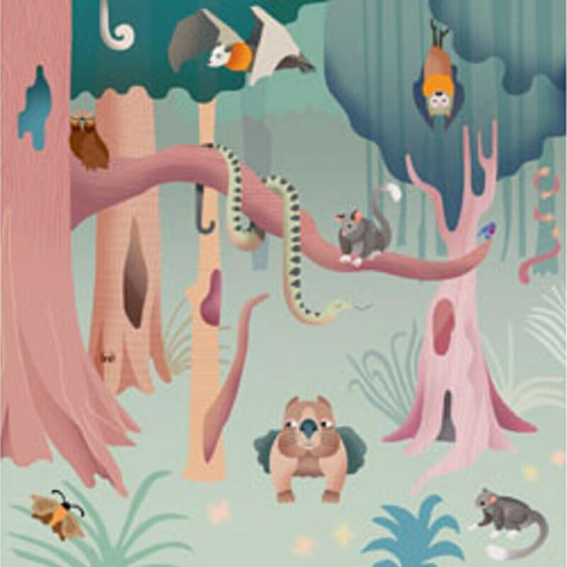 Wild Australia Leadbeater's Possums 3x49pcs Puzzle