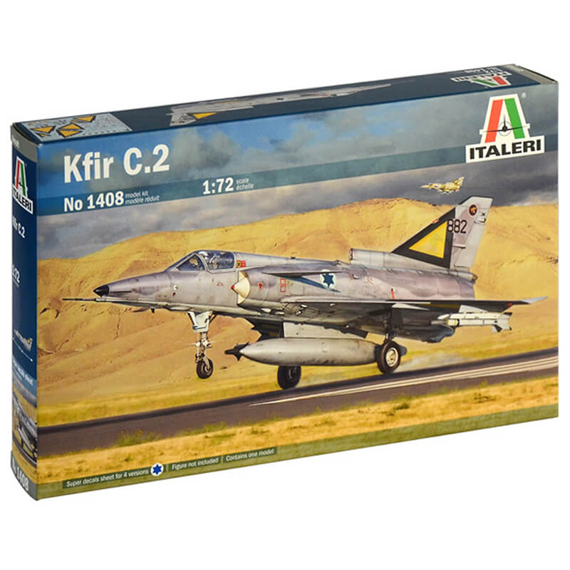 Italeri 1/72 Kfir C.2 Kit