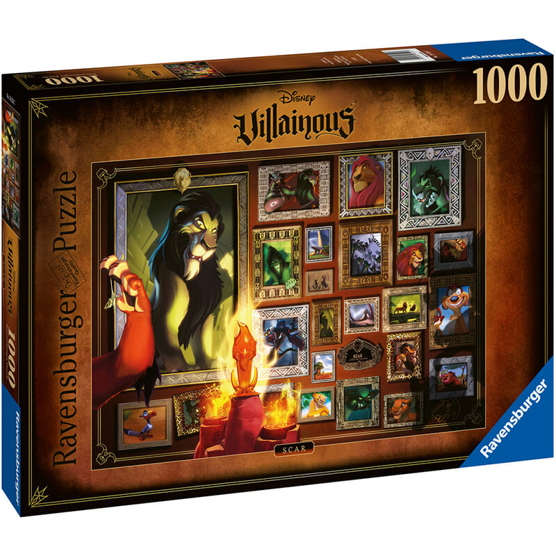 Disney Villainous Scar 1000pcs Puzzle