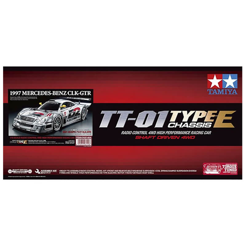 Tamiya 1/10 1997 Mercedes-Benz CLK-GTR RC Kit