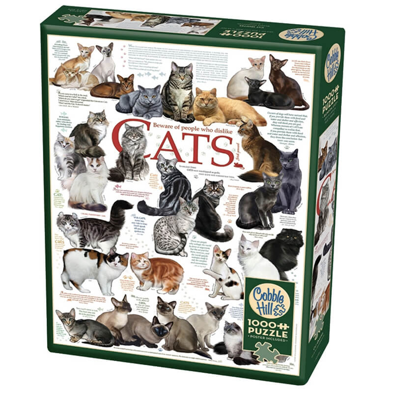 Cat Quotes 1000pc Puzzle