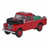 Oxford 1/76 Land Rover Series II Fire Appliance (Red)