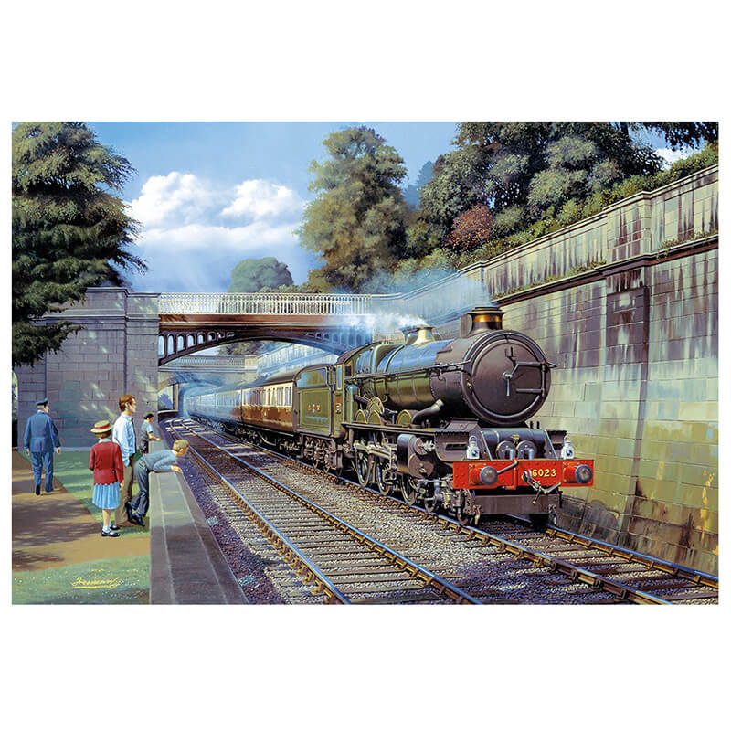 Up Main & Down Loop By Barry Freeman 2x500pc Puzzle