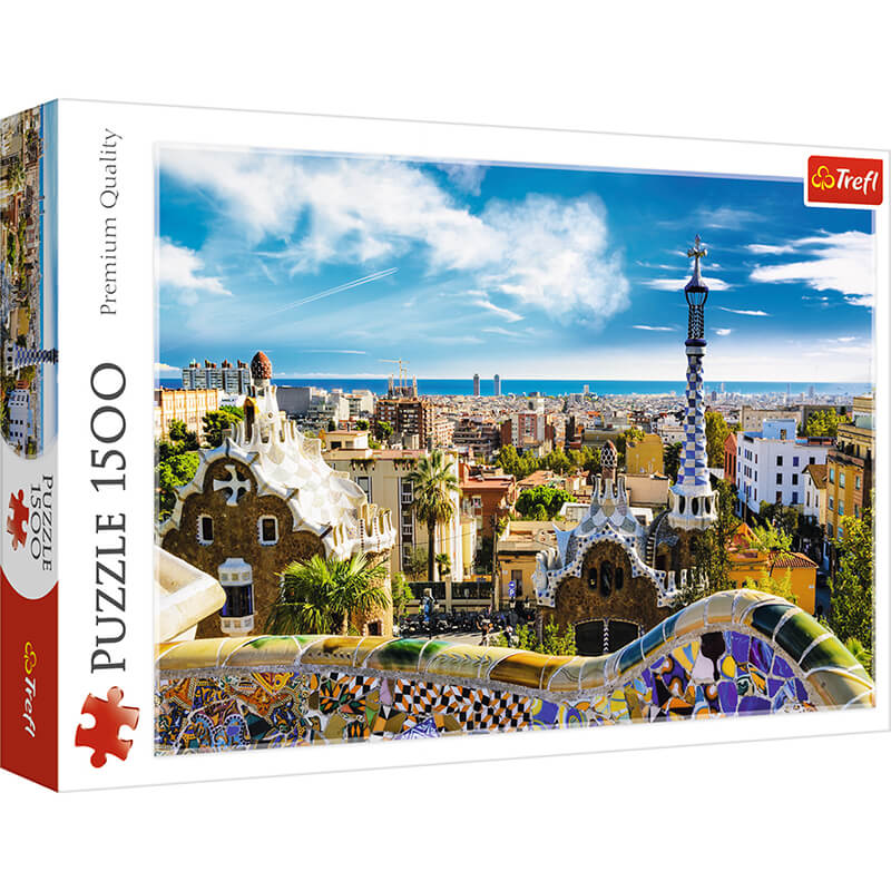 Park Guell, Barcelona 1500pc Puzzle