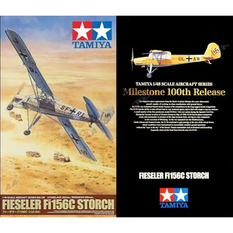 Tamiya 1/48 Fieseler Fi156C Storch Kit