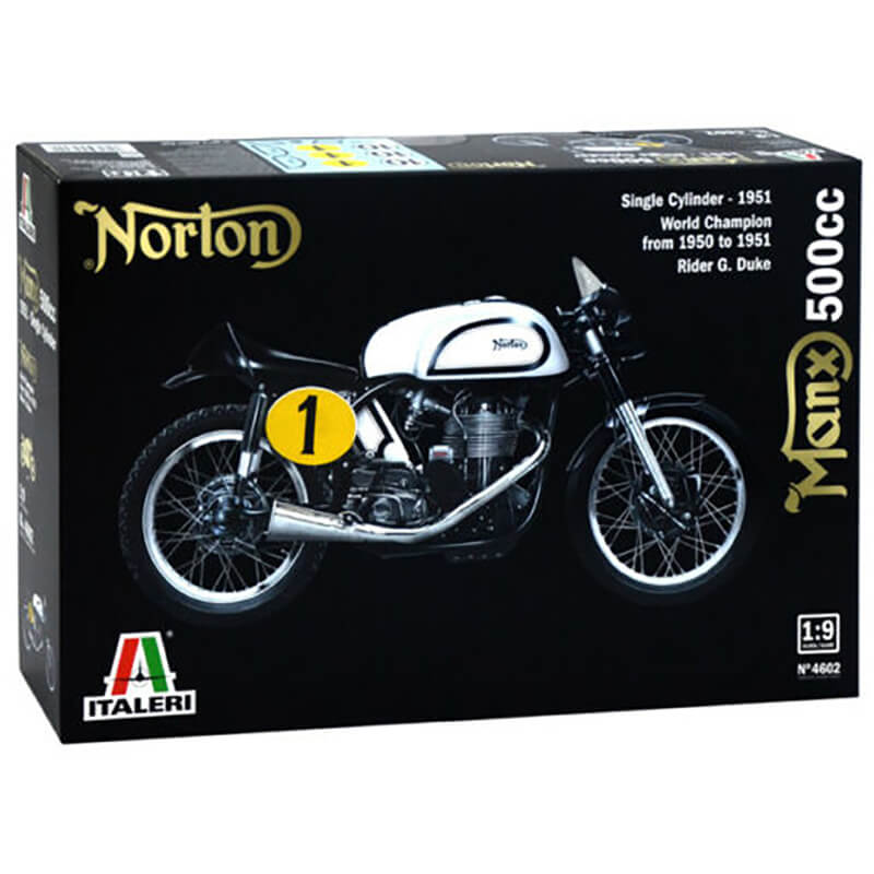 Italeri 1/9 Norton Manx 500cc 1951-Single Cylinde Kit