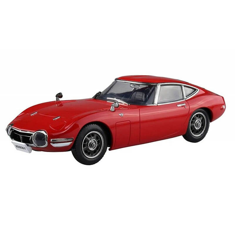 Aoshima 1/32 Toyota 2000GT (Solar Red) Snap Kit