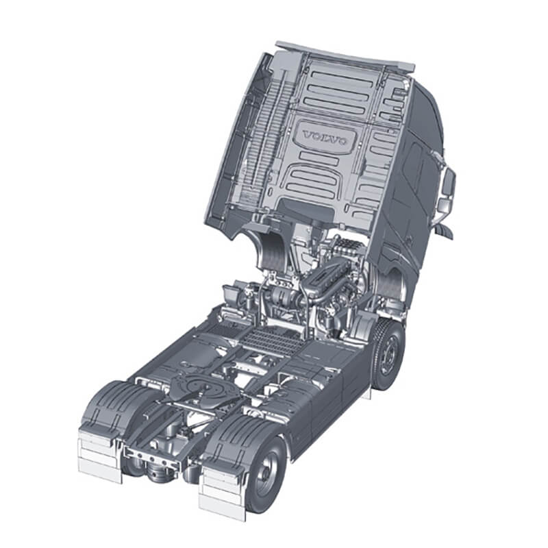 Italeri 1/24 Volvo FH4 Globetrotter XL Kit