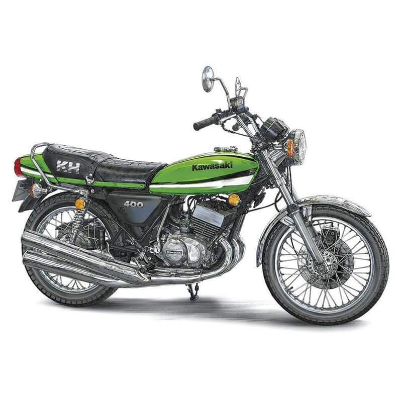 Hasegawa 1/12 Kawasaki KH400-A7 (1979) Kit