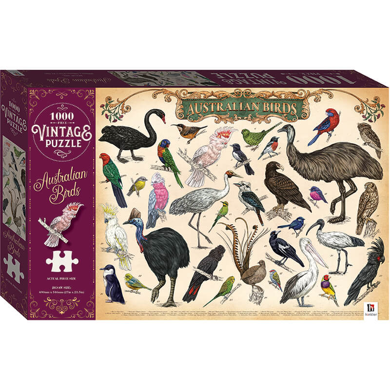 Australian Birds 1000pc Puzzle