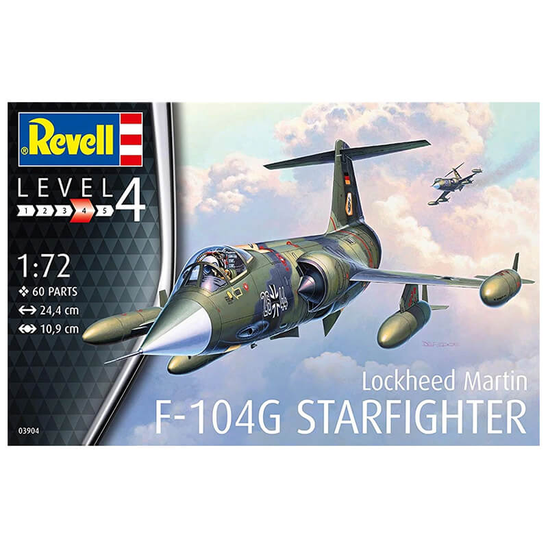 Revell 1/72 Lockheed Martin F-104G Starfighter Kit