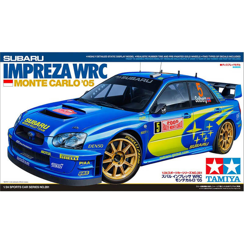 Tamiya 1/24 Subaru Impreza WRC Monte Carlo '05 Kit