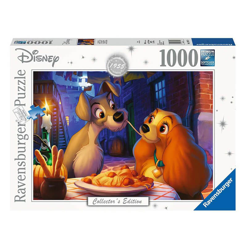 Disney Lady and Tramp Moments 1008pcs Puzzle