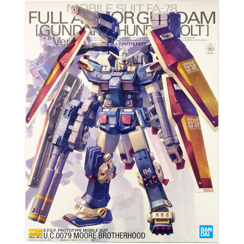 Bandai 1/100 MG Full Armor Gundam (Gundam Thunderbolt) "Ver.Ka" Kit