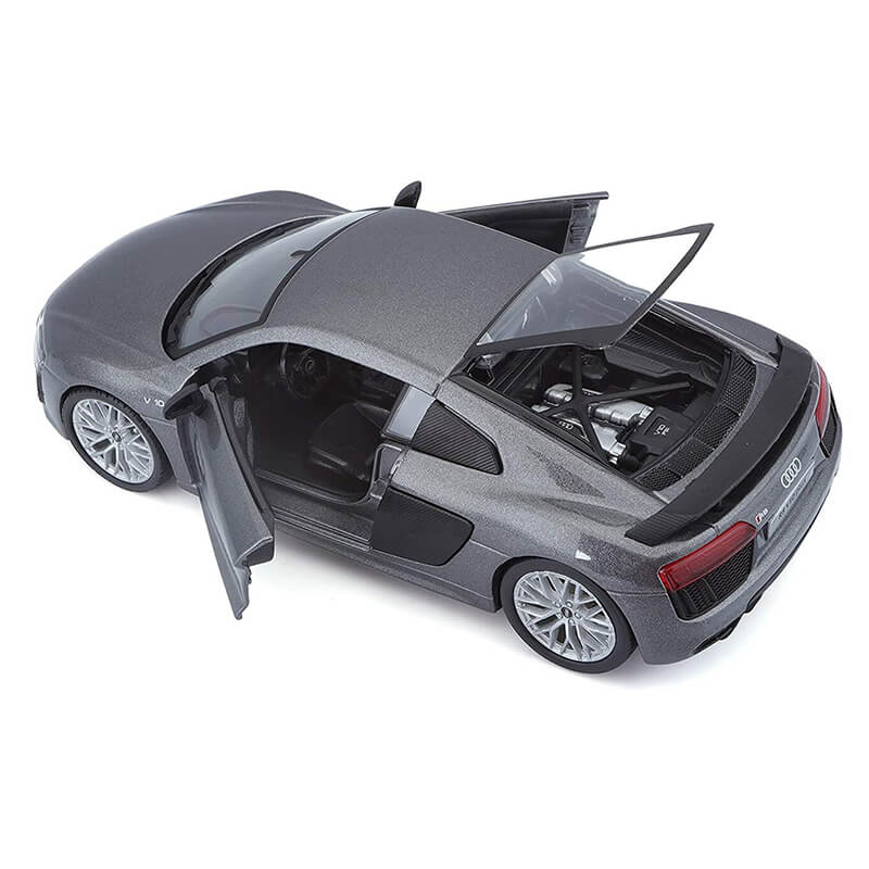 Maisto 1/24 Audi R8 V10 Plus (Metallic Grey)
