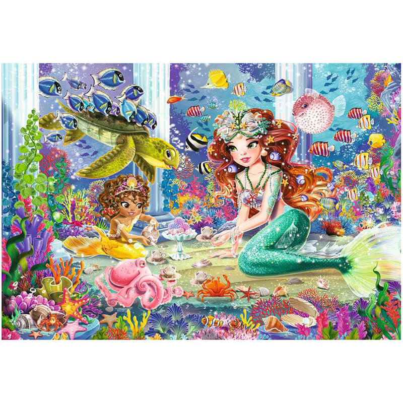 Mermaid Tea Party 2x24pcs Puzzle