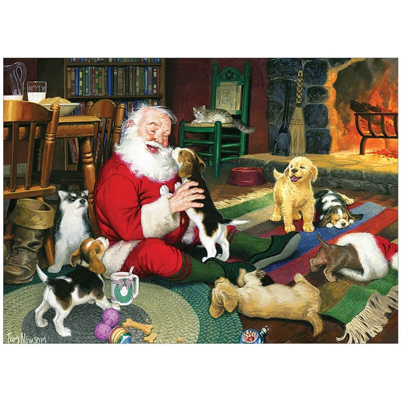 Santa's Playmate 1000pc Puzzle