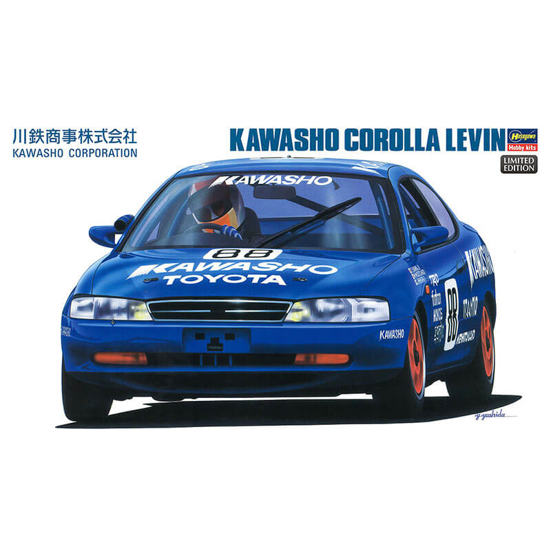 Hasegawa 1/24 Kawasho Corolla Levin Kit