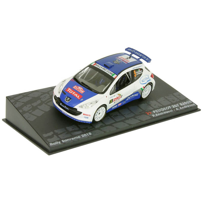 MAG 1/43 Peugeot 207 S2000 P.Andreucci-A.Andreussi Rally Sanremo 2010