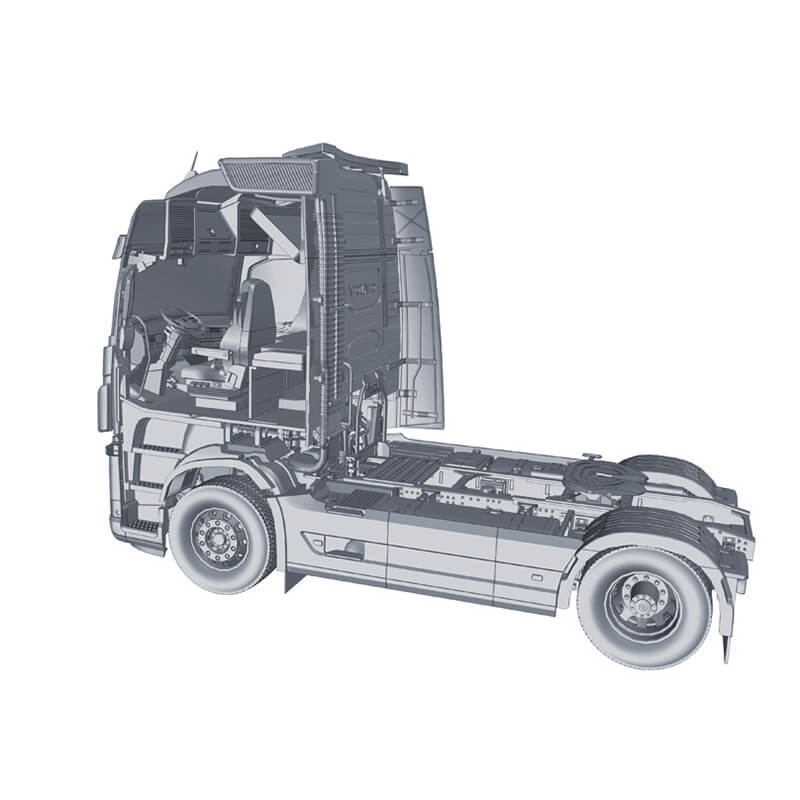 Italeri 1/24 Volvo FH4 Globetrotter XL Kit