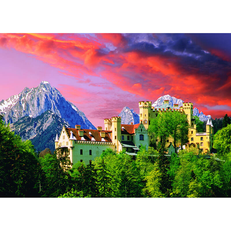 The Hohenschwangau Castle, Bavaria 2000pc Puzzle
