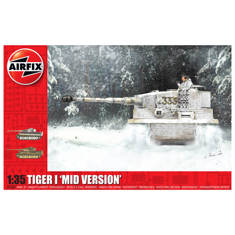 Airfix 1/35 Tiger I 'Mid Version' Kit