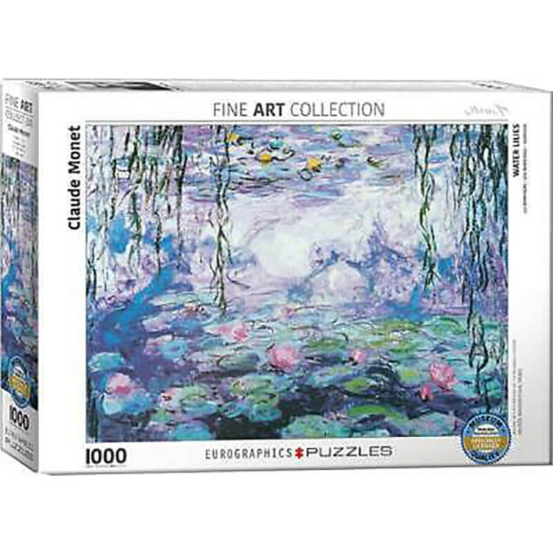 Water Lilies by Claude Monet 1000pc Puzzle