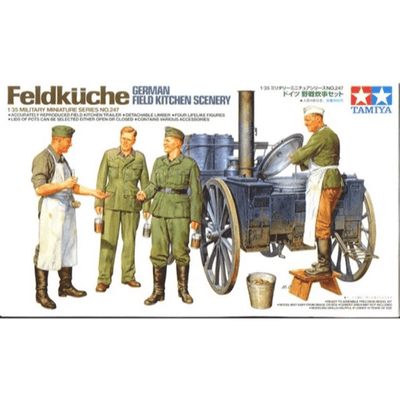 Tamiya 1/35 German Field Kitchen Scenery Kit