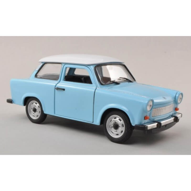 Welly 1/24 Trabant 601 (Blue/White)