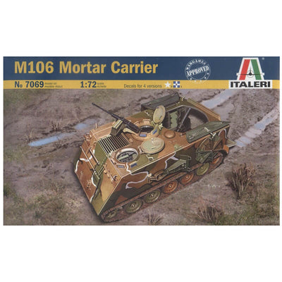 Italeri 1/72 M106 Mortar Carrier Kit