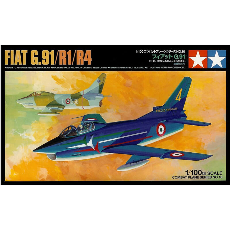 Tamiya 1/100 Fiat G.91/R1/R4 Kit