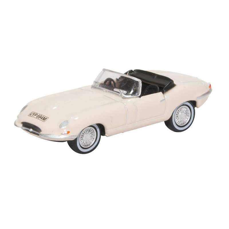 Oxford 1/76 Jaguar E Type (White)