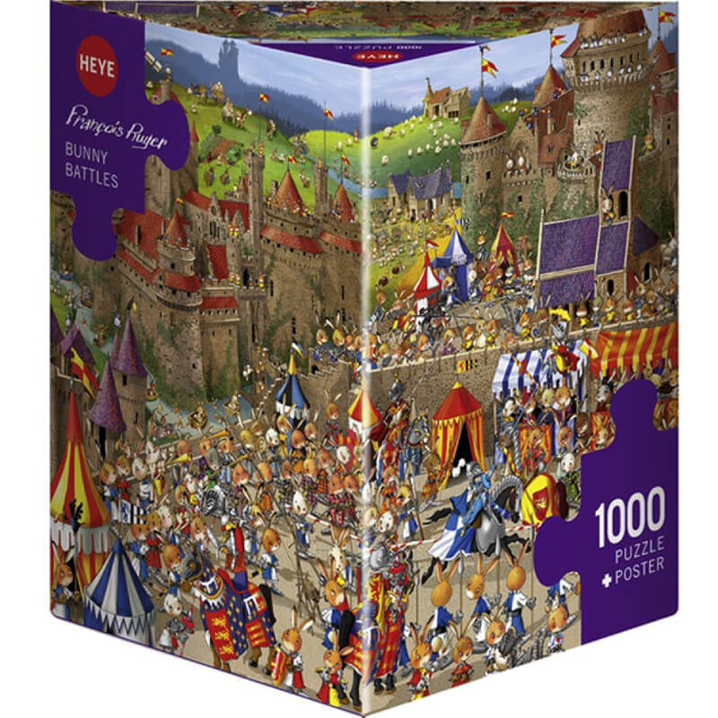 Bunny Battles 1000pc Puzzle