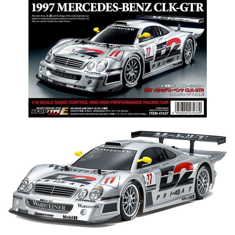 Tamiya 1/10 1997 Mercedes-Benz CLK-GTR RC Kit