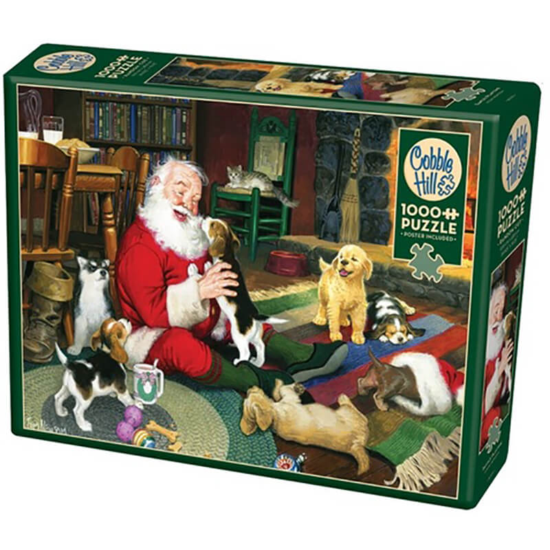 Santa's Playmate 1000pc Puzzle