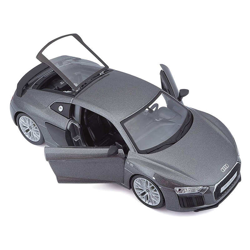 Maisto 1/24 Audi R8 V10 Plus (Metallic Grey)