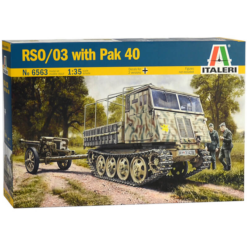 Italeri 1/35 RSO/03 With Pak 40 Kit