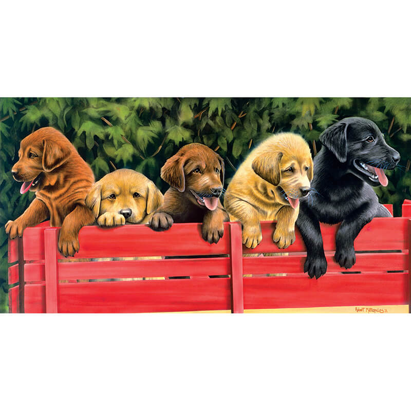 All Aboard by Bob Metropalos 500pc Puzzle