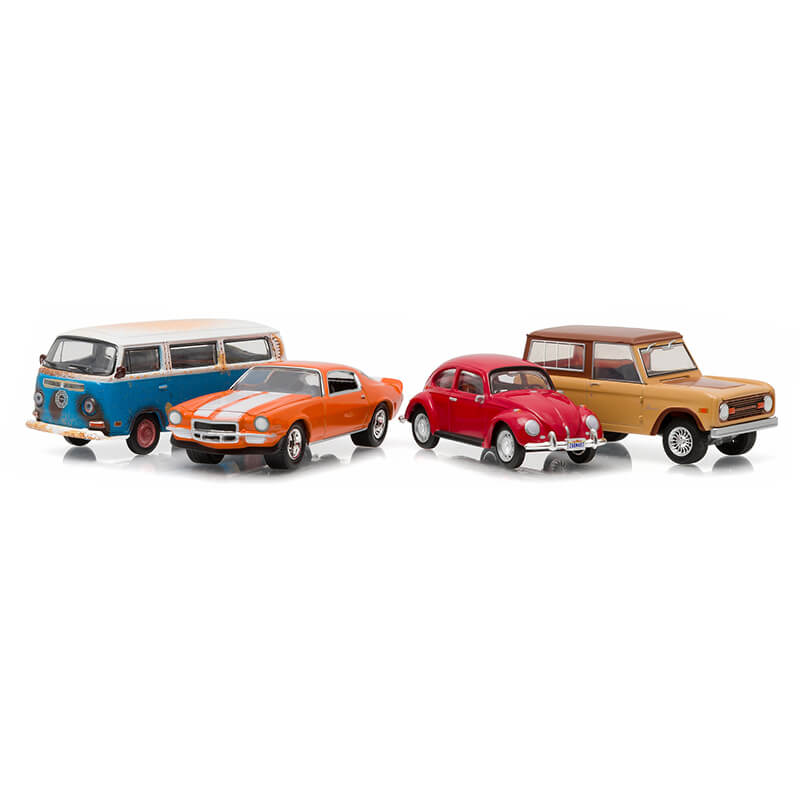 Greenlight 1/64 Lost TV Series – 4 Car Set