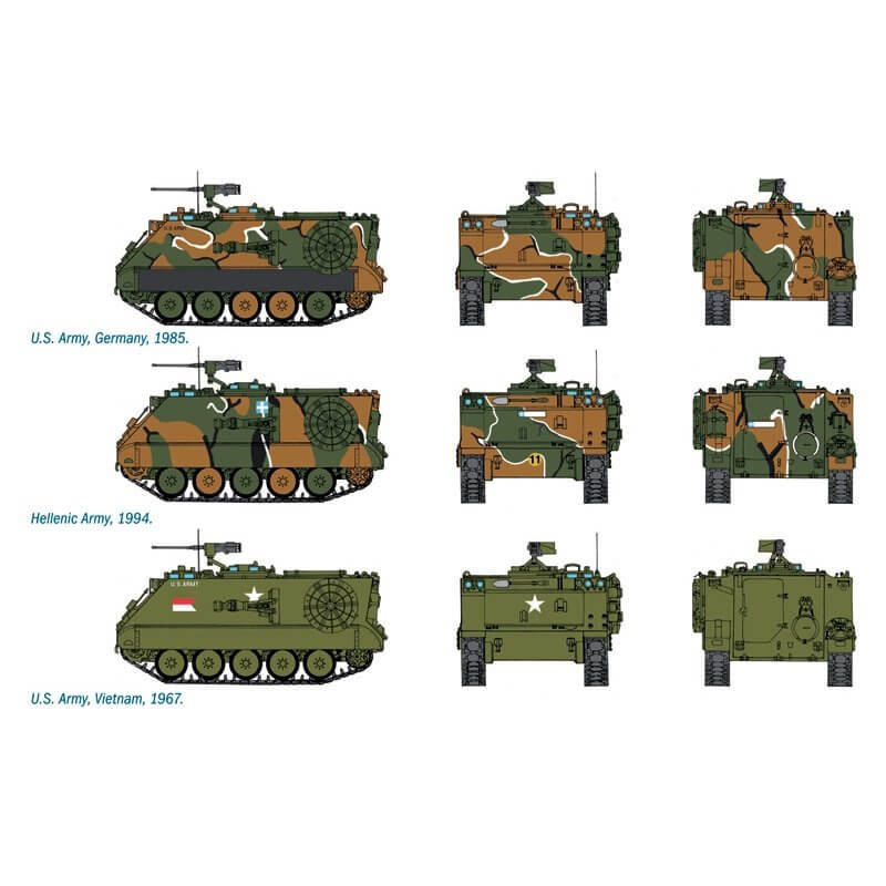 Italeri 1/72 M106 Mortar Carrier Kit