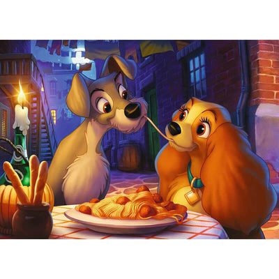 Disney Lady and Tramp Moments 1008pcs Puzzle