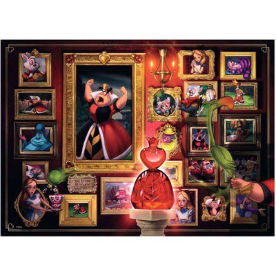 Disney Villainous Queen Of Hearts 1000pcs Puzzle